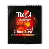 Разогревающий гель-лубрикант Stimulove Strong в одноразовой упаковке - 4 гр. - Биоритм - купить с доставкой в Рязани