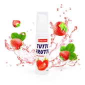 Гель-смазка Tutti-frutti с земляничным вкусом - 30 гр. - Биоритм - купить с доставкой в Рязани