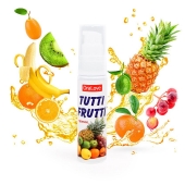 Гель-смазка Tutti-frutti со вкусом тропических фруктов - 30 гр. - Биоритм - купить с доставкой в Рязани