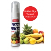 Гель-смазка Tutti-frutti со вкусом тропических фруктов - 30 гр. - Биоритм - купить с доставкой в Рязани