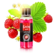 Массажное масло Eros fantasy с ароматом земляники - 50 мл. - Биоритм - купить с доставкой в Рязани