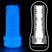 Светящийся в темноте мастурбатор Lumino Play Masturbator Ribbed - Lovetoy - в Рязани купить с доставкой