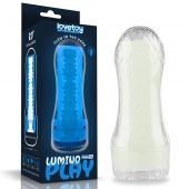Светящийся в темноте мастурбатор Lumino Play Masturbator Ribbed - Lovetoy - в Рязани купить с доставкой