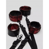 Изысканный набор фиксаций на кровати Reversible Under Mattress Restraint Set - Fifty Shades of Grey - купить с доставкой в Рязани