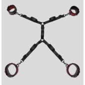 Изысканный набор фиксаций на кровати Reversible Under Mattress Restraint Set - Fifty Shades of Grey - купить с доставкой в Рязани