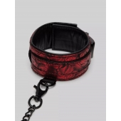 Красно-черные оковы Reversible Faux Leather Ankle Cuffs - Fifty Shades of Grey - купить с доставкой в Рязани