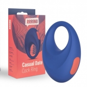 Синее эрекционное кольцо RRRING Casual Date Cock Ring - FeelzToys - в Рязани купить с доставкой