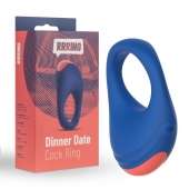 Синее эрекционное кольцо RRRING Dinner Date Cock Ring - FeelzToys - в Рязани купить с доставкой
