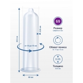 Презервативы MY.SIZE размер 69 - 3 шт. - My.Size - купить с доставкой в Рязани
