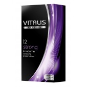 Презервативы с утолщённой стенкой VITALIS PREMIUM strong - 12 шт. - Vitalis - купить с доставкой в Рязани