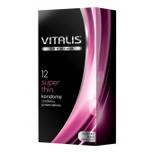 Ультратонкие презервативы VITALIS PREMIUM super thin - 12 шт. - Vitalis - купить с доставкой в Рязани