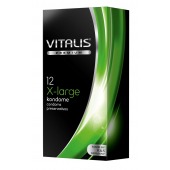 Презервативы увеличенного размера VITALIS PREMIUM x-large - 12 шт. - Vitalis - купить с доставкой в Рязани