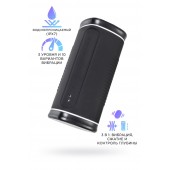 Черный перезаряжаемый мастурбатор Calor - Lovense - в Рязани купить с доставкой