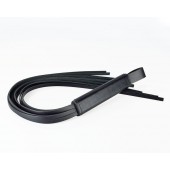 Черная кожаная плеть  Клео  - 60 см. - Sitabella - купить с доставкой в Рязани