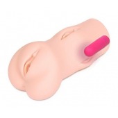 Телесный вибромастурбатор-вагина Dream Auto - KOKOS - в Рязани купить с доставкой