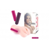 Телесный вибромастурбатор-вагина Sandara Auto - KOKOS - в Рязани купить с доставкой