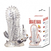 Насадка-удлинитель с пупырышками, усиками и вибрацией - Baile - в Рязани купить с доставкой