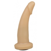 Телесная гладкая насадка Harness - 14,7 см. - LOVETOY (А-Полимер) - купить с доставкой в Рязани