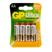 Батарейки алкалиновые GP Ultra Alkaline AA/LR6 - 4 шт. - Элементы питания - купить с доставкой в Рязани