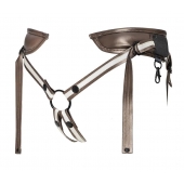 Бронзовый пояс для насадок Desirous Harness - Strap-on-me - купить с доставкой в Рязани
