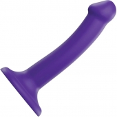 Фиолетовый фаллоимитатор-насадка Strap-On-Me Dildo Dual Density size S - 17 см. - Strap-on-me - купить с доставкой в Рязани