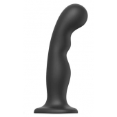 Черная насадка Strap-On-Me Dildo Plug P G size XXL - Strap-on-me - купить с доставкой в Рязани