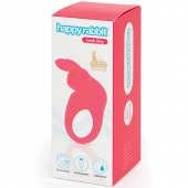 Розовое эрекционное виброкольцо Happy Rabbit Rechargeable Rabbit Cock Ring - Happy Rabbit - в Рязани купить с доставкой