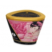 Массажная свеча Rose Petals с ароматом розы - 170 мл. - Shunga - купить с доставкой в Рязани