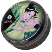 Массажная свеча Exotic Green Tea с ароматом зелёного чая - 30 мл. - Shunga - купить с доставкой в Рязани