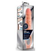Телесная насадка на пенис 9 Inch Cock Sheath Extender - 22,2 см. - Blush Novelties - в Рязани купить с доставкой