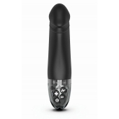 Черный вибратор с электростимуляцией Real Deal Neal - 16,5 см. - MyStim - купить с доставкой в Рязани