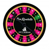 Настольная игра-рулетка Sex Roulette Love   Marriage - Tease&Please - купить с доставкой в Рязани