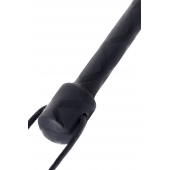 Чёрный стек с фигуркой леопарда на наконечнике - 21 см. - ToyFa - купить с доставкой в Рязани