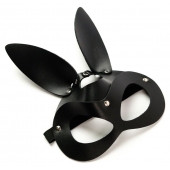 Черная маска  Зайка  с длинными ушками - Crazy Handmade - купить с доставкой в Рязани