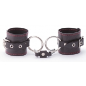 Оригинальный БДСМ-комплект для фиксации шеи и рук - Crazy Handmade - купить с доставкой в Рязани