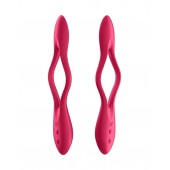 Красный многофункциональный вибратор для пар Satisfyer Elastic Joy - Satisfyer