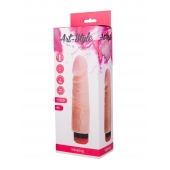 Телесный вибратор ART-Style №6 с реалистичным рельефом - 20 см. - Art-Style
