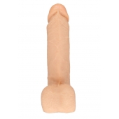 Насадка-фаллос для трусиков с плугом - 19 см. - LOVETOY (А-Полимер) - купить с доставкой в Рязани