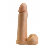 Насадка-фаллос для трусиков с плугом - 19 см. - LOVETOY (А-Полимер) - купить с доставкой в Рязани