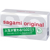Ультратонкие презервативы Sagami Original 0.02 - 10 шт. - Sagami - купить с доставкой в Рязани