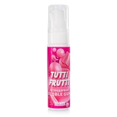 Интимный гель на водной основе Tutti-Frutti Bubble Gum - 30 гр. - Биоритм - купить с доставкой в Рязани