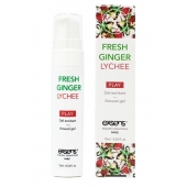 Возбуждающий гель Fresh Ginger Lychee Arousal Gel - 15 мл. - Exsens - купить с доставкой в Рязани