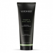 Массажный легкий крем WICKED Sage plus Sea Salt - 120 мл. - Wicked - купить с доставкой в Рязани