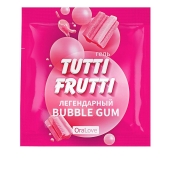Пробник гель-смазки Tutti-frutti со вкусом бабл-гам - 4 гр. - Биоритм - купить с доставкой в Рязани