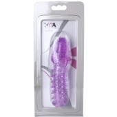 Фиолетовая насадка, удлиняющая половой член - 13,5 см. - Toyfa Basic - в Рязани купить с доставкой