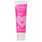 Возбуждающий гель на водно-силиконовой основе Cosmo Vibro с ароматом земляники - 50 гр. - Биоритм - купить с доставкой в Рязани