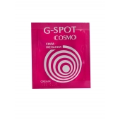 Стимулирующий интимный крем для женщин Cosmo G-spot - 2 гр. - Биоритм - купить с доставкой в Рязани