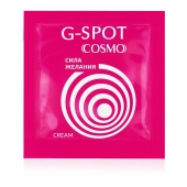 Стимулирующий интимный крем для женщин Cosmo G-spot - 2 гр. - Биоритм - купить с доставкой в Рязани