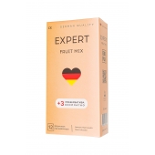 Ароматизированные презервативы EXPERT Fruit Mix - 12 шт.(+3 в подарок) - Expert - купить с доставкой в Рязани