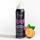 Хрустящая пенка для массажа Acqua Croccante Passion Fruit - 150 мл. - ORGIE - купить с доставкой в Рязани